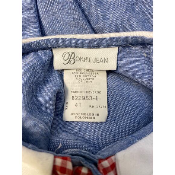 Bonnie Jean Vintage Buttoned Heart‎ Dress Size 4T - Picture 2 of 8
